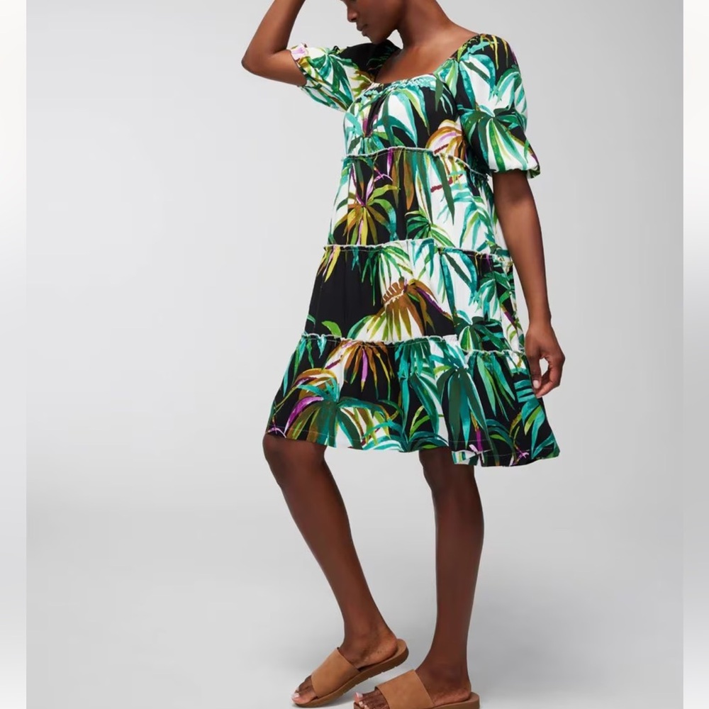 Soma Tropical Print Dress